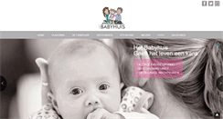 Desktop Screenshot of het-babyhuis.nl